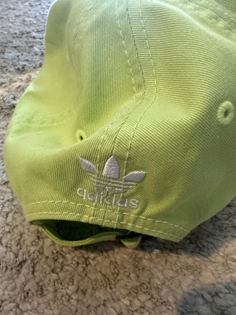 adidas Neon Yellow Hat - Picture 3 of 3
